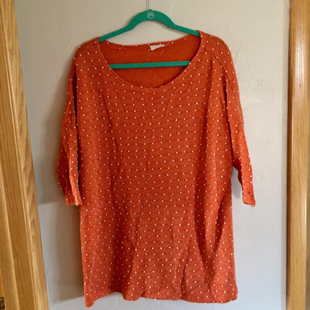 Polka Dot Oversized Sweater